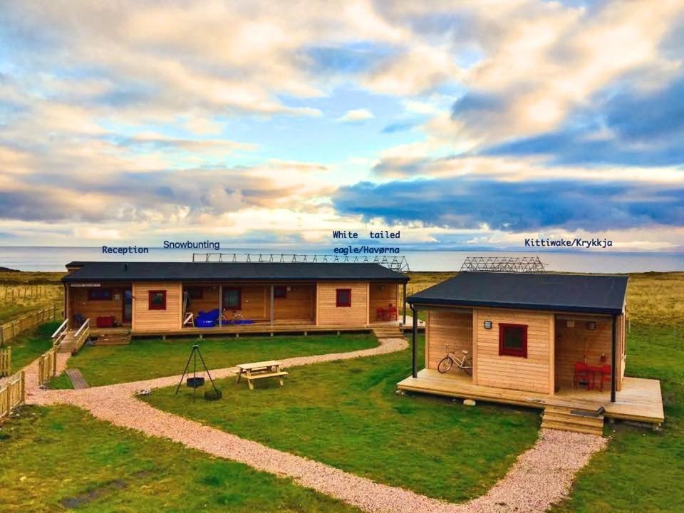 Ekkeroy Feriehus Villa Vadsø Exterior foto